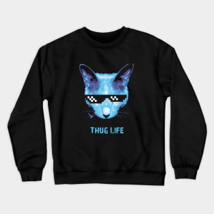 Thug Life (cat) Crewneck Sweatshirt